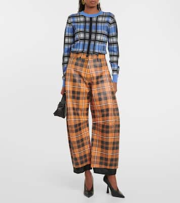 Tessa checked wool sweater | Dodo Bar Or