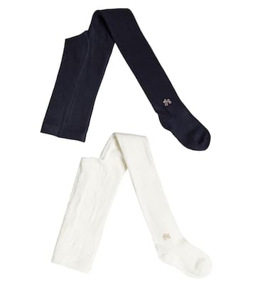 Set di 2 collant TC Sparkling in misto cotone | Tartine et Chocolat