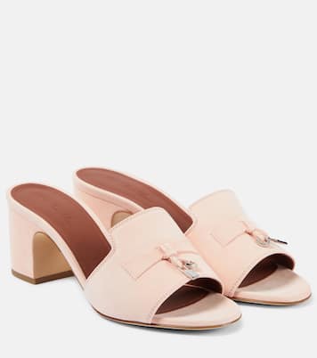Summer Charms suede mules | Loro Piana