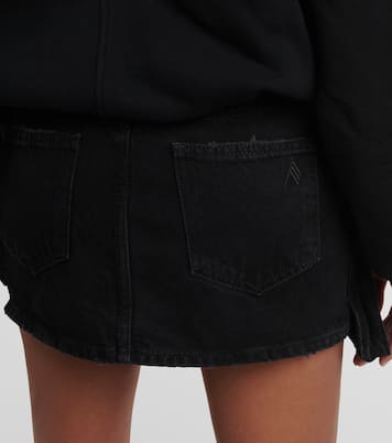 Mini-jupe cargo en jean | The Attico