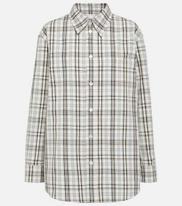 Chemise en coton à carreaux | Bottega Veneta