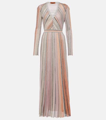 Maxikleid aus Lamé mit Pailletten | Missoni