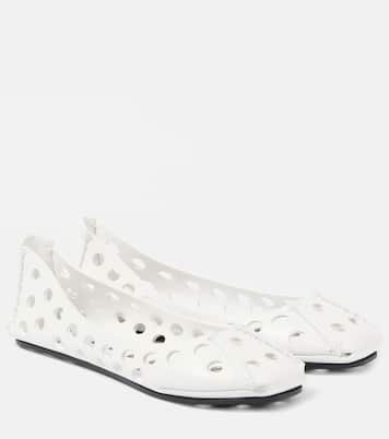 Ballerine Perfo in pelle | Alaïa