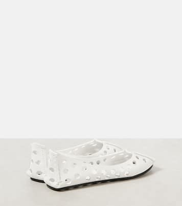 Ballerine Perfo in pelle | Alaïa