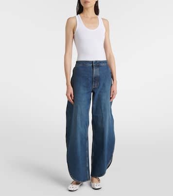 Ballerine Perfo in pelle | Alaïa