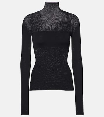 Rollkragenpullover aus Schurwolle | Versace