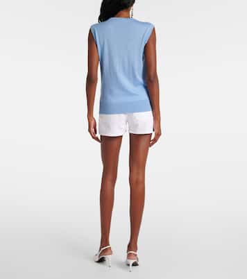 Top de cachemir y seda con DG | Dolce&Gabbana