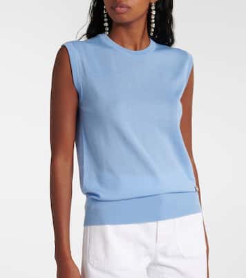 Top de cachemir y seda con DG | Dolce&Gabbana