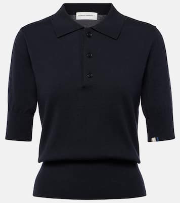 Polohemd N°351 Park aus Baumwolle und Kaschmir | Extreme Cashmere