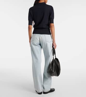 Polohemd N°351 Park aus Baumwolle und Kaschmir | Extreme Cashmere
