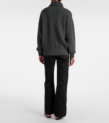 Ribbed-knit wool sweater | Victoria Beckham