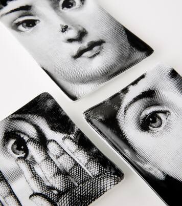 Tema e Variazioni N.137 porcelain ashtray | Fornasetti