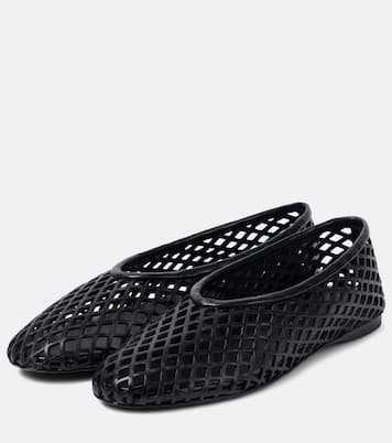 Ballerines Tee Perforated en cuir | Proenza Schouler