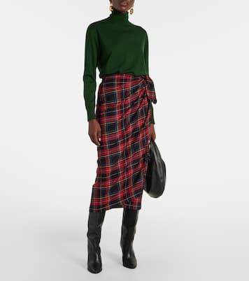 Falda envolvente de mezcla de lana | Polo Ralph Lauren