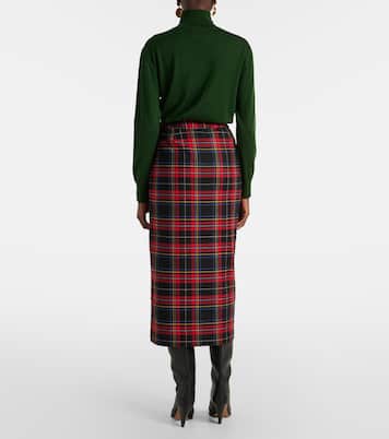 Falda envolvente de mezcla de lana | Polo Ralph Lauren