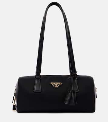 Tote Re-Nylon Medium aus Leder | Prada