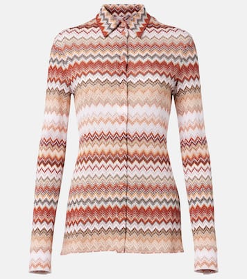 Camicia in lamé a zig-zag | Missoni