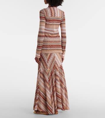 Camicia in lamé a zig-zag | Missoni