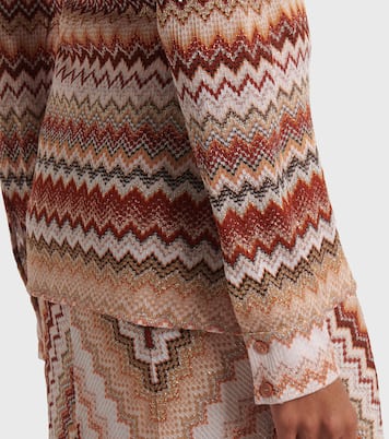 Camicia in lamé a zig-zag | Missoni