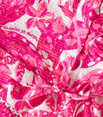 Abito Chantal in cotone con stampa | Poupette St Barth Kids