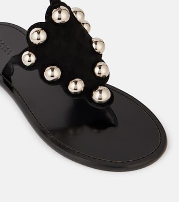 Sandali Velvee in suede con borchie | Isabel Marant