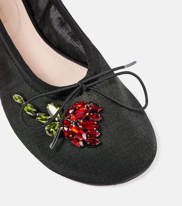 Ballerines à ornements | Simone Rocha