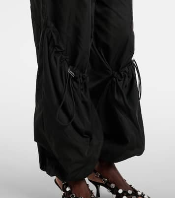 Pantaloni a gamba larga in tessuto tecnico | The Attico