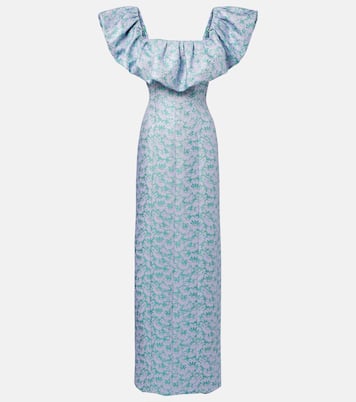Rowan floral brocade gown  | Markarian
