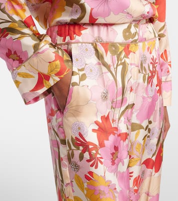 Pantaloni a gamba larga Leda in seta | 'S Max Mara