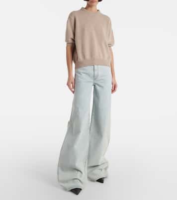 Top Davin in maglia di cashmere | Khaite