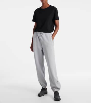 Pantalones deportivos en mezcla de algodón | Adidas by Stella McCartney
