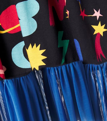 Cosmotipo printed cotton dress | Fábula