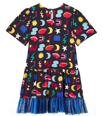 Cosmotipo printed cotton dress | Fábula