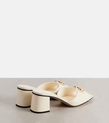 Pantoletten VLogo Signature aus Leder | Valentino Garavani