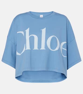 Cropped-Top aus Baumwoll-Jersey | Chloé