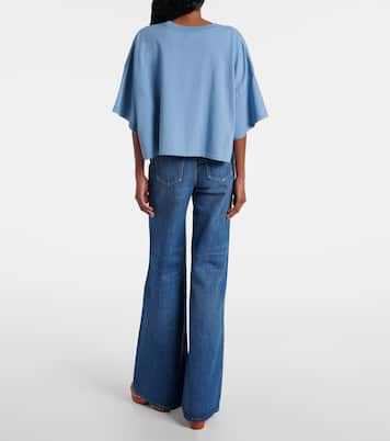 Cropped-Top aus Baumwoll-Jersey | Chloé
