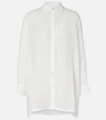 Niko oversized ramie shirt | Leset