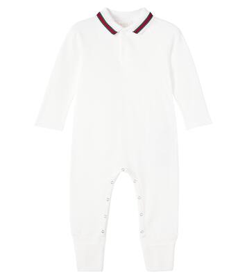 Baby cotton-blend onesie | Gucci Kids