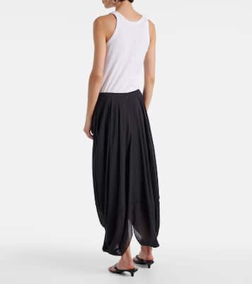 Draped maxi skirt | Toteme