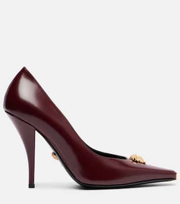 Pumps La Medusa 105 aus Leder | Versace