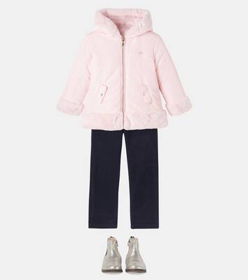 Wendbare Jacke mit Faux Fur | Tartine et Chocolat