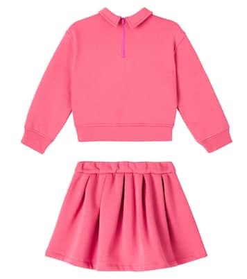 Set Freesia aus Sweatshirt und Rock | Il Gufo
