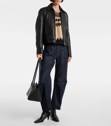High-Rise Barrel Jeans Shon | Nili Lotan