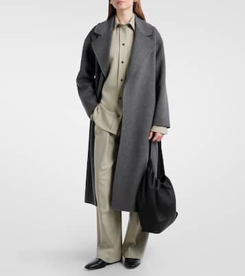 Demi Lune Cloud Medium leather shoulder bag | Aesther Ekme