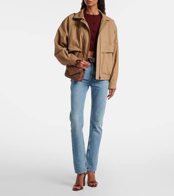 Sac Loulou Mini en daim matelassé | Saint Laurent