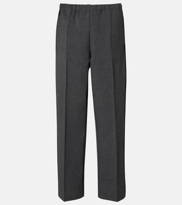 Knitted straight pants | Miu Miu