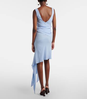 Draped crêpe minidress | The Attico