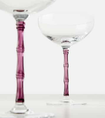 Set Bamboo aus zwei Champagnerschalen | La DoubleJ