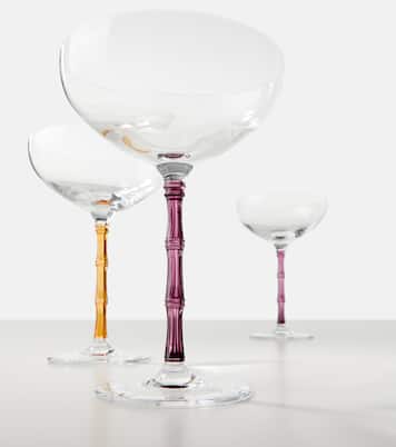 Set Bamboo aus zwei Champagnerschalen | La DoubleJ
