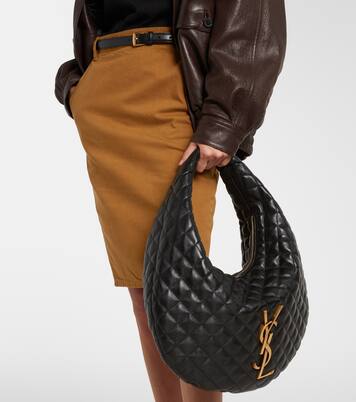 Icare quilted leather shoulder bag | Saint Laurent